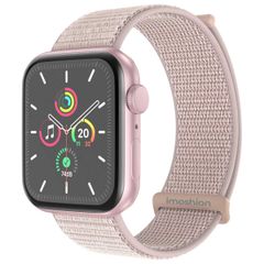 imoshion Nylon bandje Apple Watch Series 1 t/m 11 / SE / Ultra (44/45/46/49 mm) - Light Pink
