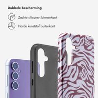 Selencia Vivid Backcover Samsung Galaxy S23 FE - Trippy Swirl Dark Rose