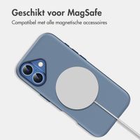 imoshion Color Backcover met Thin MagSafe Ring Apple iPhone 16 - Donkerblauw