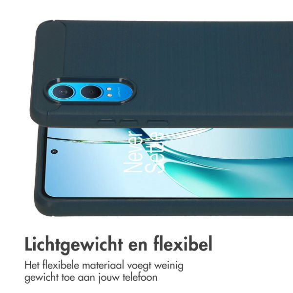 imoshion Brushed Backcover OnePlus Nord CE 4 Lite 5G - Donkerblauw