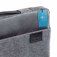 imoshion Laptop hoes 15-16 inch - Laptopsleeve met handvat - Geschikt voor laptops tot 15.6 inch - Grijs