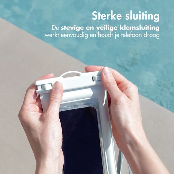 imoshion Floating Waterproof Pouch - Universeel waterdicht telefoonhoesje - Mint Groen