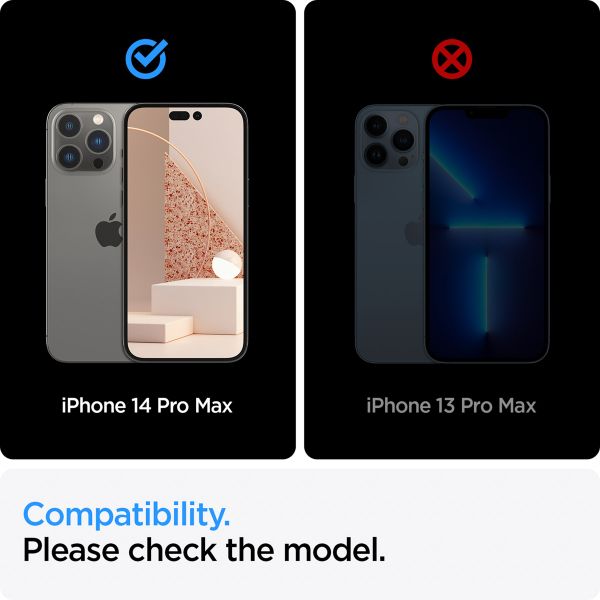 Spigen GLAStR EZ Fit Screenprotector + Applicator Apple iPhone 14 Pro Max