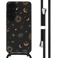 imoshion Siliconen design hoesje met koord Samsung Galaxy S26 - Sky Black