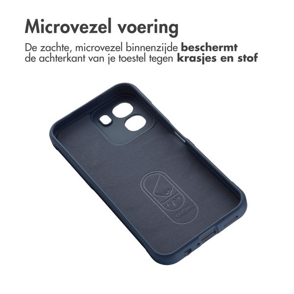 imoshion EasyGrip Backcover Oppo A6x (4G/5G) - Donkerblauw
