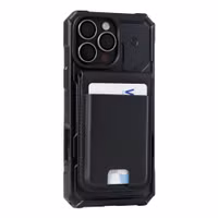 UAG Metropolis Vegan Leather Wallet MagSafe - Kaarthouder - Zwart