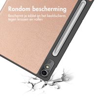 imoshion Trifold Bookcase Lenovo Tab P12 - Rosé Goud