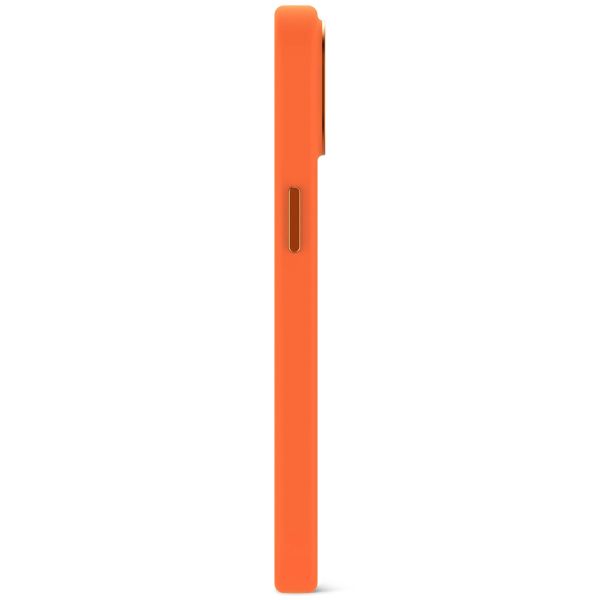 Decoded Silicone Backcover MagSafe iPhone 15 - Oranje