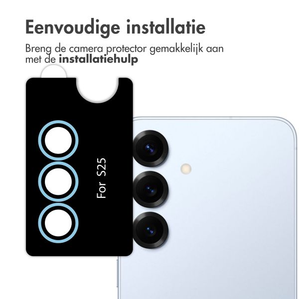 imoshion 2 Pack Camera lens protector Samsung Galaxy S25 - Icyblue