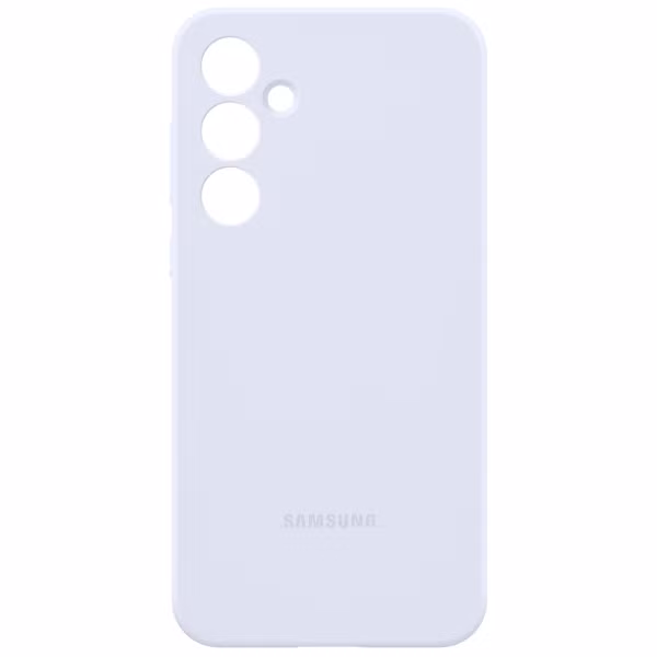 Samsung Originele Silicone Backcover Samsung Galaxy A55 - Light Blue