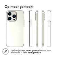 Accezz Clear Backcover Apple iPhone 14 Pro - Transparant