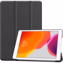 imoshion Trifold Bookcase Apple iPad 9 (2021) 10.2 inch / iPad 8 (2020) 10.2 inch / iPad 7 (2019) 10.2 inch - Zwart