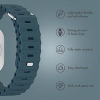 Accezz Ocean band Apple Watch | 38/40/41/42 mm - Abyss Blue