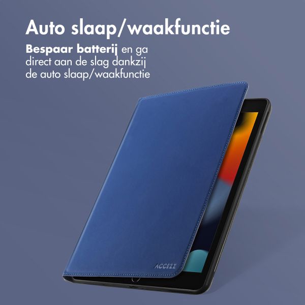 Accezz Classic Tablet Case Apple iPad 6 (2018) 9.7 inch / iPad 5 (2017) 9.7 inch / Air 2 (2014)/Air 1 (2013) - Donkerblauw