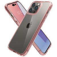 Spigen Ultra Hybrid Backcover iPhone 14 Pro Max - Roze