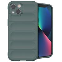 imoshion EasyGrip Backcover Apple iPhone 13 - Donkergroen