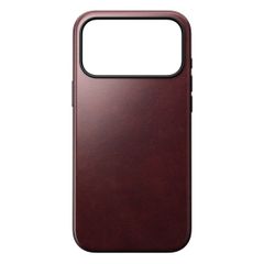 Nomad Modern Horween Leather Case Apple iPhone 17 Pro Max - Burgundy