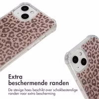 imoshion Design hoesje met koord Apple iPhone 13 - Leopard Mood
