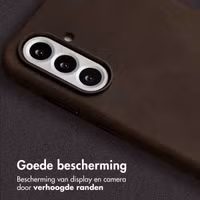 Accezz Vintage Leather Magsafe Backcover Samsung Galaxy A56 - Rustic Brown