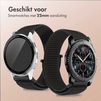 imoshion Nylon bandje  - Universeel 22 mm aansluiting - Zwart