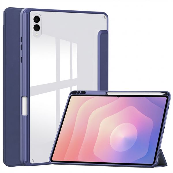 imoshion Trifold Hardcase Bookcase Samsung Galaxy Tab S11 Ultra - Donkerblauw