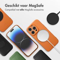 imoshion Color Backcover met MagSafe Apple iPhone 14 Pro - Neon Orange