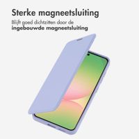 imoshion Transparante Bookcase met MagSafe Samsung Galaxy A57 (5G) - Lila