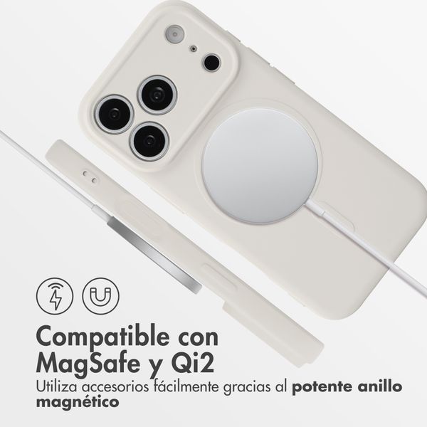 imoshion Color Backcover met MagSafe Apple iPhone 18 Pro Max / 17 Pro Max - Beige