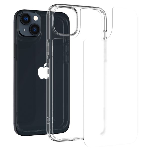 Spigen Quartz Hybrid Matte Clear Backcover Apple iPhone 14 Plus - Transparant