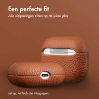 Accezz Echt Leren Case AirPods 3 - Cognac