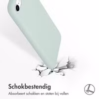 Accezz Liquid Silicone Backcover Apple iPhone SE (2022 / 2020) / 8 / 7 - Sky Blue