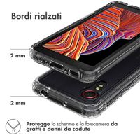 Accezz Xtreme Impact Backcover Samsung Galaxy Xcover 5 - Transparant