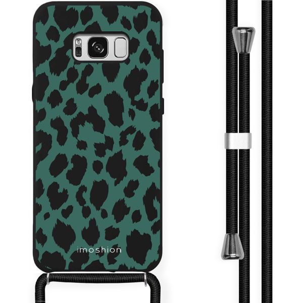 imoshion Design hoesje met koord Samsung Galaxy S8 - Luipaard - Groen