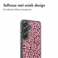 imoshion Design hoesje Samsung Galaxy S25 - Bloom Love Blush