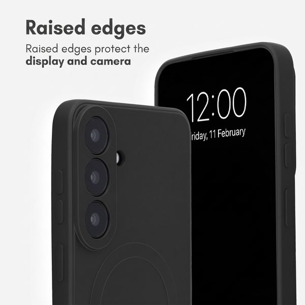 imoshion Colour Back Cover with MagSafe Samsung Galaxy S26 FE - Black