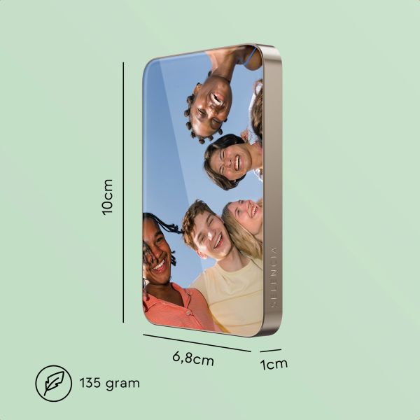 Ontwerp je eigen MagSafe Powerbank 5000 mAh - Desert Gold