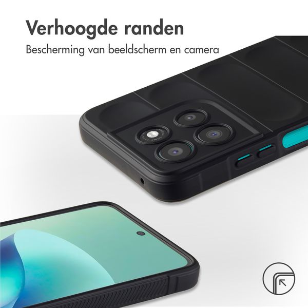 imoshion EasyGrip Backcover Motorola Moto G57 Power - Zwart