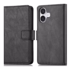imoshion Luxe Bookcase Apple iPhone 17 - Zwart