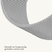 imoshion Milanees magnetisch bandje  - Universeel 18 mm aansluiting - Zilver