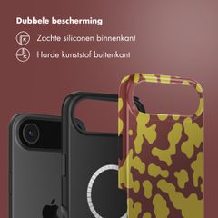 Selencia Vivid Backcover met MagSafe Apple iPhone Air - Moo'd Olive Dust