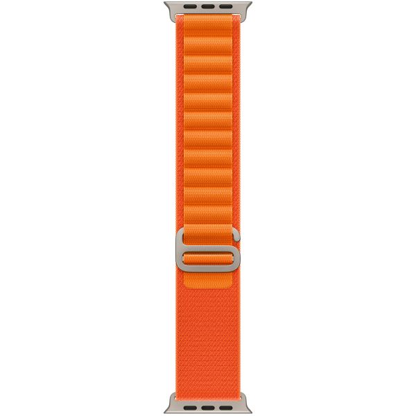 Apple Alpine Loop Band Apple Watch Series 1-10 / SE / Ultra (2) - 42/44/45/46/49 mm - Maat S - Oranje