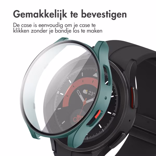 imoshion Full Cover Hardcase Samsung Galaxy Watch 6 - 40 mm - Donkergroen