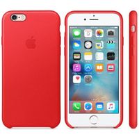 Apple Leather Backcover Apple iPhone 6 / 6s - Red