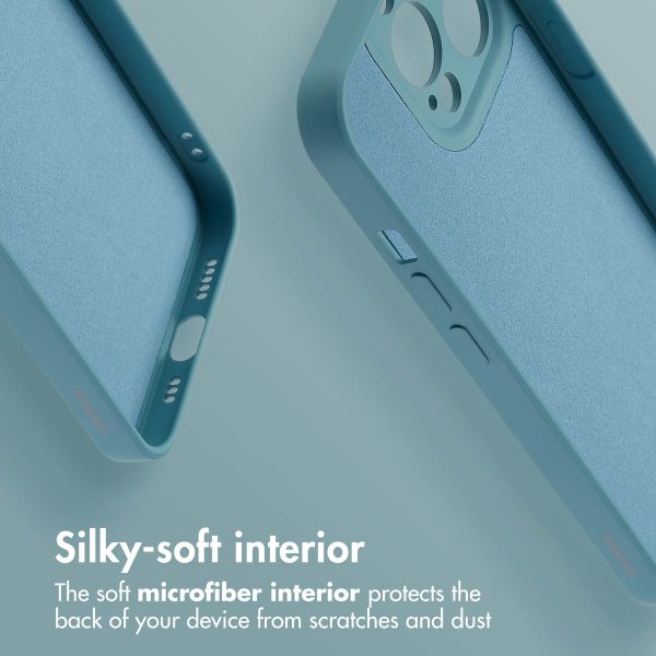 imoshion Colour Back Cover with MagSafe Apple iPhone 14 Pro Max - Smoke Green