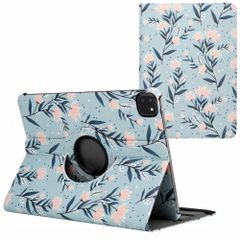 imoshion 360° Draaibare Design Bookcase Apple iPad Pro 11 (2022 / 2021 / 2020 / 2018) - Flowers