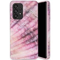 Selencia Aurora Fashion Backcover Samsung Galaxy A53 - Duurzaam hoesje - 100% gerecycled - Ocean Shell Purple