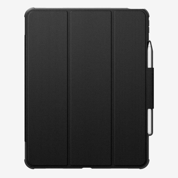 Spigen Rugged Armor Pro Bookcase iPad Air 13 inch (2024) M2 - Black