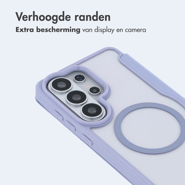 imoshion Transparante Bookcase met MagSafe Samsung Galaxy S26 Ultra - Lila