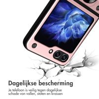 imoshion Rugged Backcover met ring Samsung Galaxy Z Flip 5 - Rosé Goud