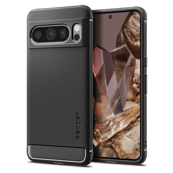 Spigen Rugged Armor Backcover Google Pixel 8 Pro - Zwart